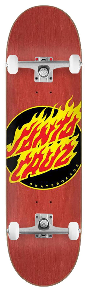 Santa Cruz Team Flame Dot ATV x Venom Custom Complete Skateboard - 7.25" - Skatewarehouse.co.uk