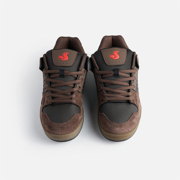 DVS Celsius Skate Shoes Coffee Brown Rust