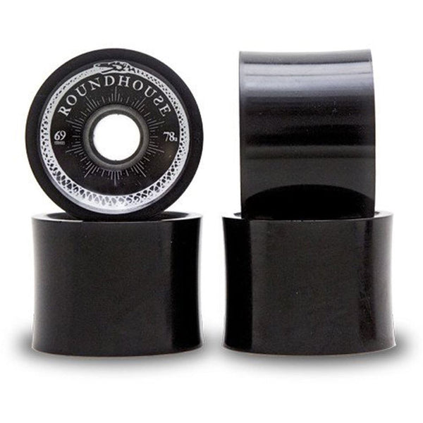 Carver Skateboards Roundhouse - Concave - Smoke (78A) Skateboard Wheels - 69mm