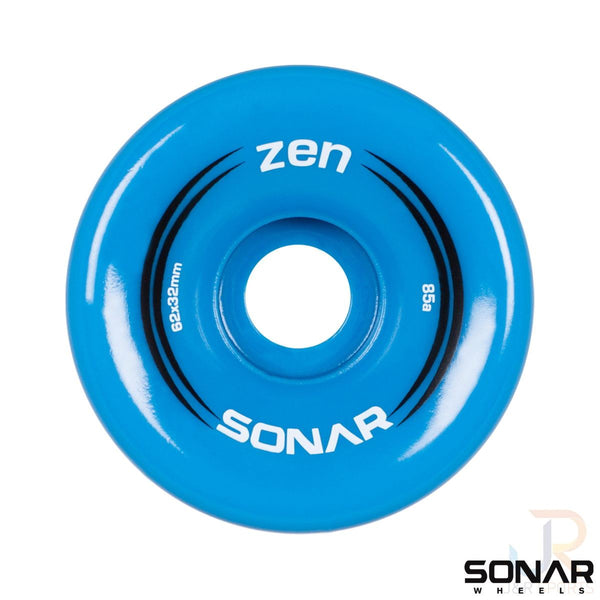 Sonar (4) Zen - Royal Blue - / 85a Skateboard Wheels - 62mm