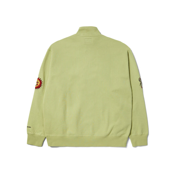 HUF Bledsoe Quarter Zip Fleece (Pistachio)