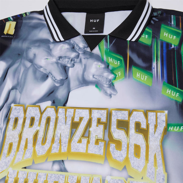 HUF Glitched Soccer Jersey (Multi) T-Shirt - M