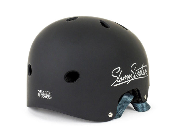 Slamm Logo Helmet - Black - Skatewarehouse.co.uk