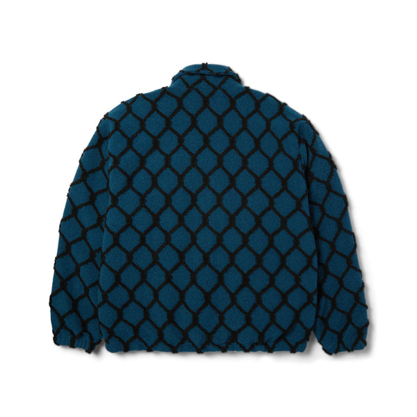 HUF Breakthrough High Pile Jacket (Marine Blue) - S