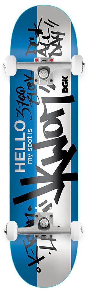 DGK 'My Spot Is Jkwon' Blue x Venom Custom Complete Skateboard - 7.9"