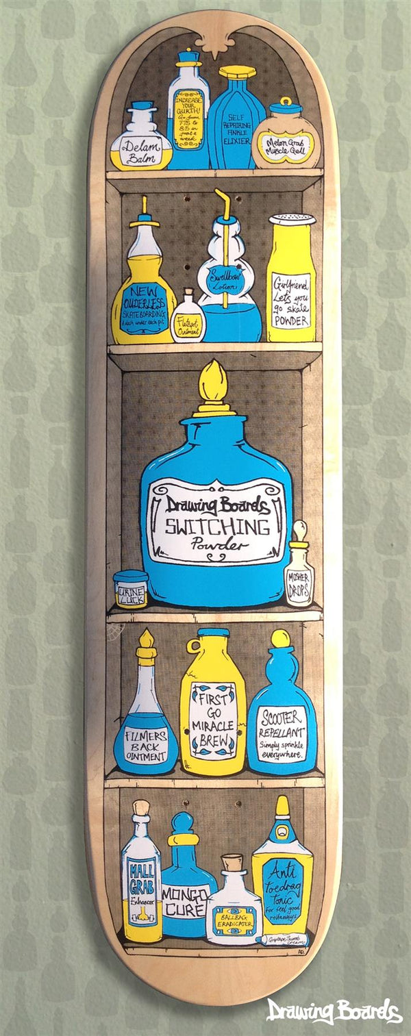 Drawing Boards Potions Skateboard Deck - 8.0