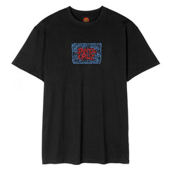 Santa Cruz T-Shirt Knox Faces Front - Black - Skatewarehouse.co.uk