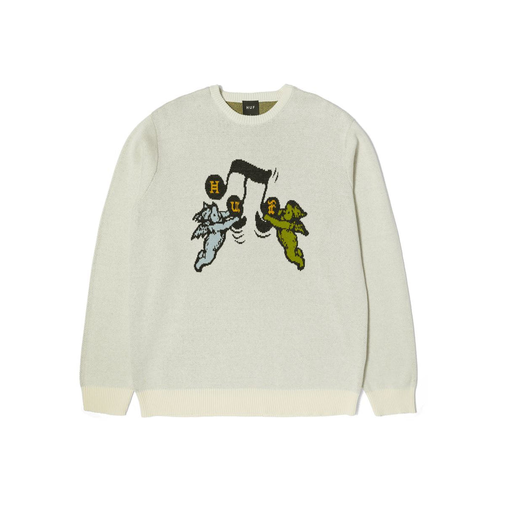 HUF Song Intarsia Sweater (Linen)