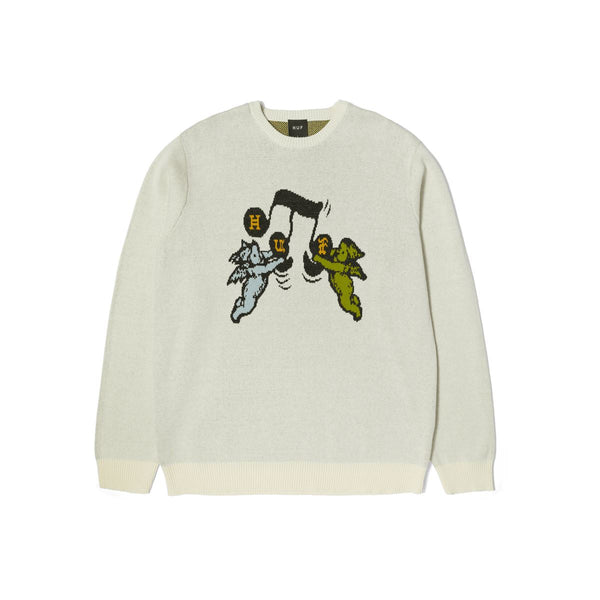 HUF Song Intarsia Sweater (Linen)