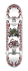 There Team Sneakdiss Battle Ship - White x Venom Custom Complete Skateboard - 8.5"