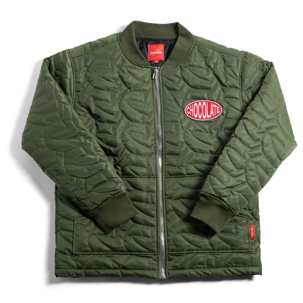 Chocolate Chunk C Quilted Liner Jacket Olive - Skatewarehouse.co.uk