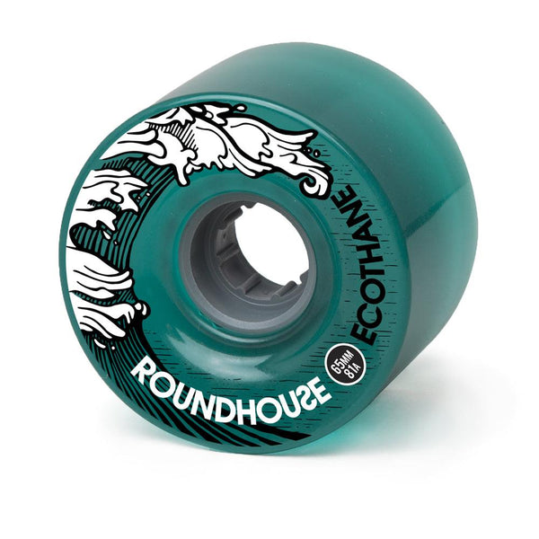 Carver Surfskate Cruiser Skateboard Wheels Roundhouse Ecothane Aqua Mags 81a - Skatewarehouse.co.uk