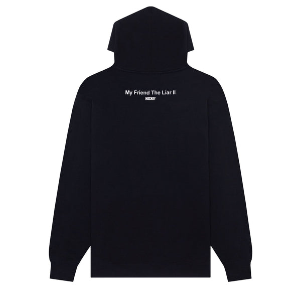 Hockey My Friend, The Liar II Hood (Black) - XXL