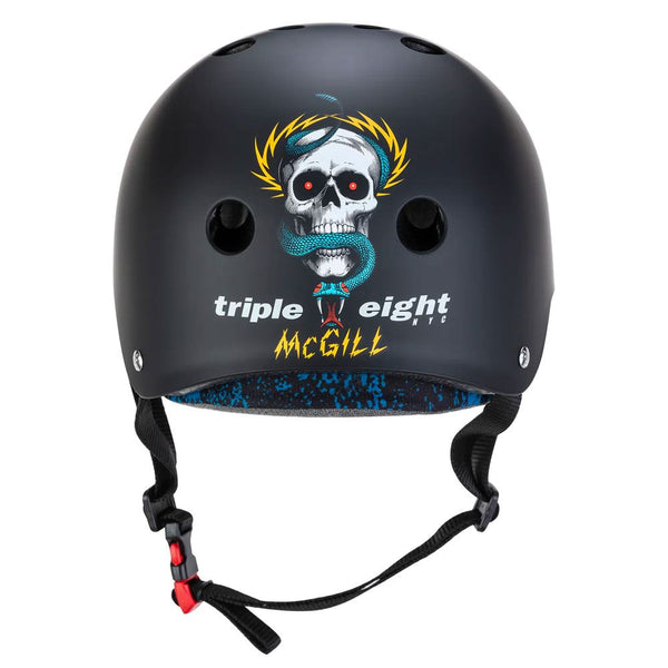 Triple Eight Sweatsaver Certified Helmet - McGill - Skatewarehouse.co.uk