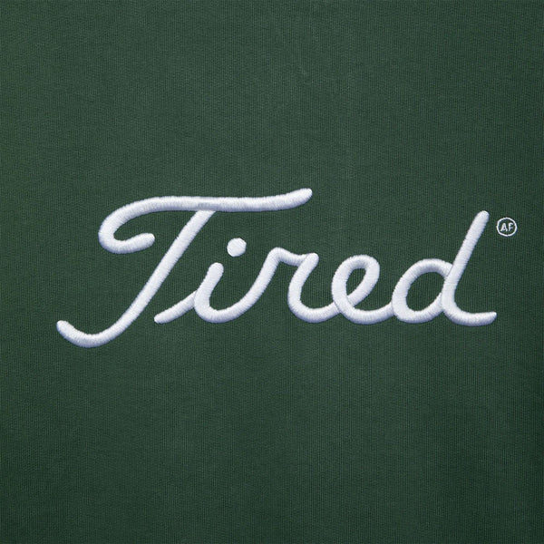 Tired Golf Crew Neck Fleece Alpine Green