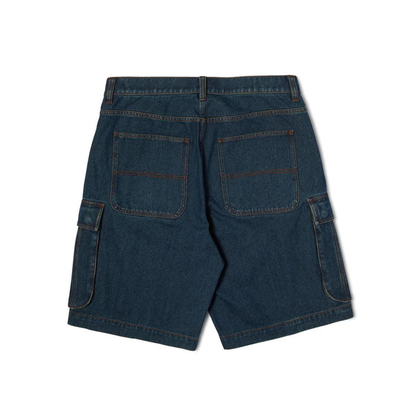 Oval Denim Cargo Short (Indigo)