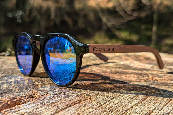 Luma Clovelly Sunglasses - Blue - Skatewarehouse.co.uk