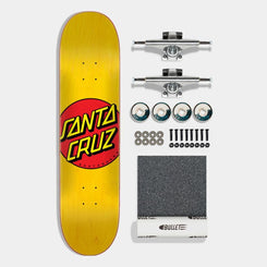 Santa Cruz Set Classic Dot with Krux & OJ Complete Skateboard - 7.75"