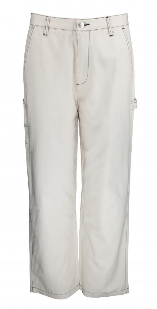 Santa Cruz Womens Pant Cheat Skate Pant - Ecru - Skatewarehouse.co.uk