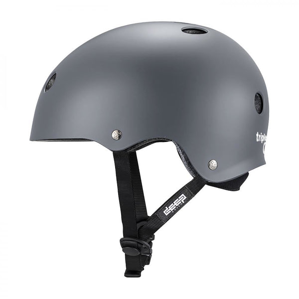 Triple Eight Helmet Deep Cover - Grey Matte