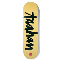 Chocolate Name Chunk Jordan Trahan Skateboard Deck - 8.25" - Skatewarehouse.co.uk