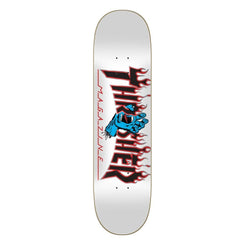 Santa Cruz x Thrasher Thrasher Screaming Flame Logo Skateboard Deck - 8.0" - OUTLET