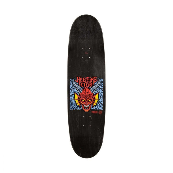 Santa Cruz ST Stranger Things Hellfire Flame Skateboard Deck - 9.0