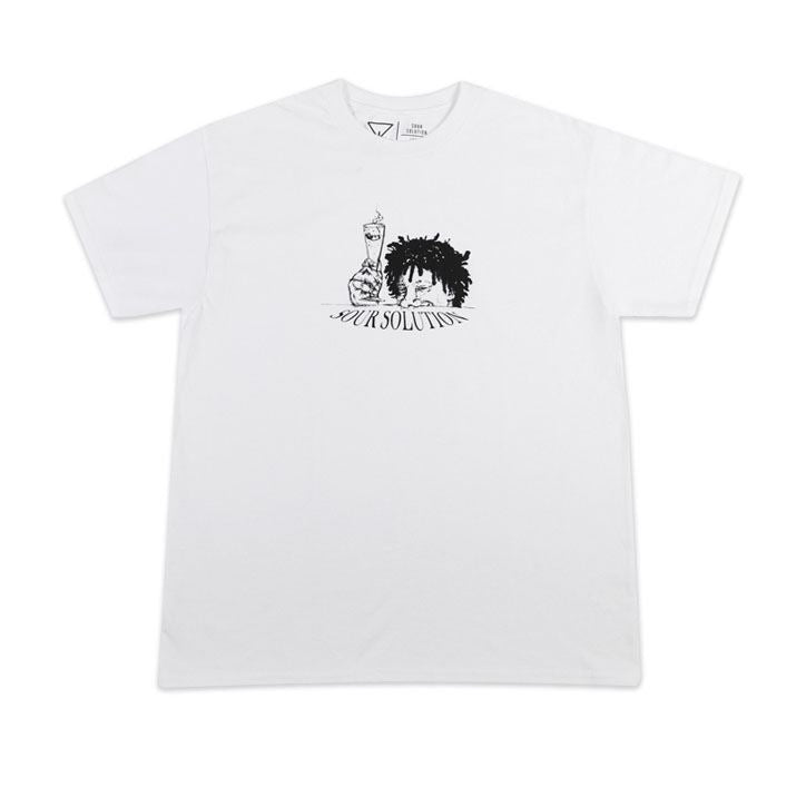 Sour Solution Prusecco Tee White - Skatewarehouse.co.uk