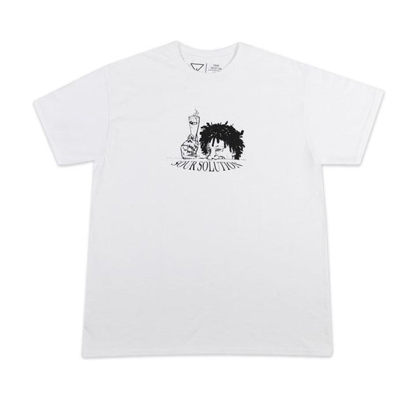 Sour Solution Prusecco Tee White - Skatewarehouse.co.uk