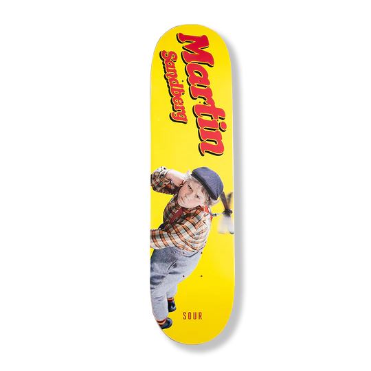 Sour Solution Martin Sandberg  Skateboard Deck - 8.25