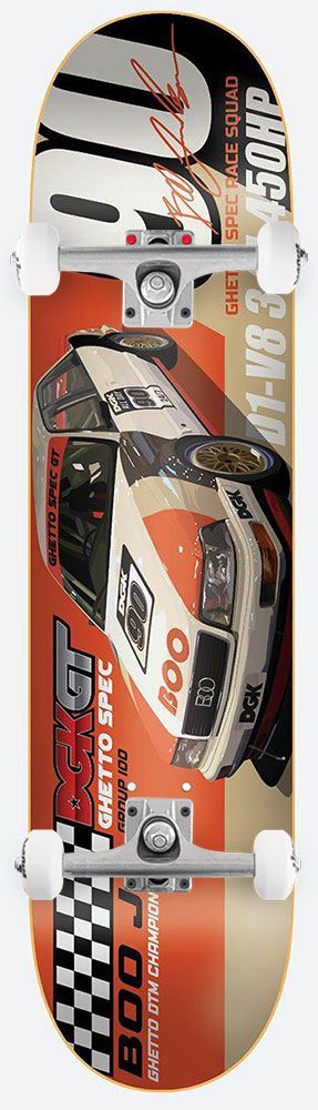 DGK Ghetto GT Boo Complete Skateboard - 7.9