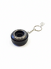 Spirtfire Key Chain Wheel Key Ring - Swirl Black - Skatewarehouse.co.uk