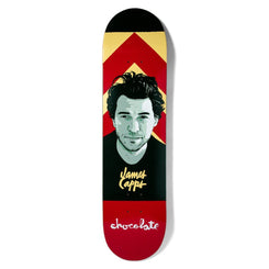 Chocolate Hecox Portrait James Capps Skateboard Deck - 8.0" - Skatewarehouse.co.uk
