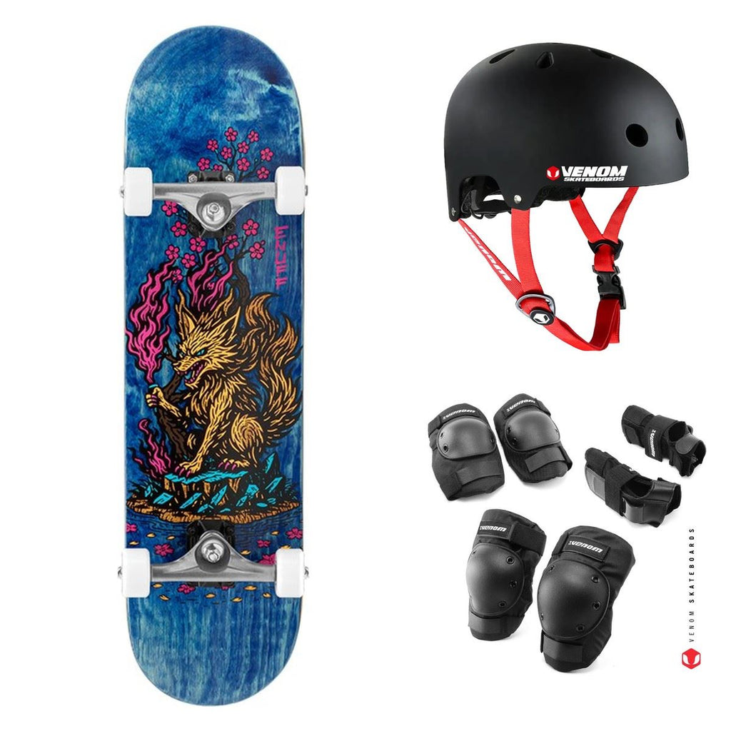 Enuff Yōkai Kitsune Complete Skateboard Bundle - 8.25"