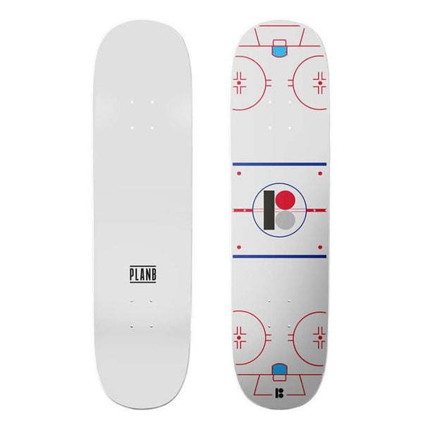 Plan B Faceoff Twin Plan B Skateboard Deck - 8.25