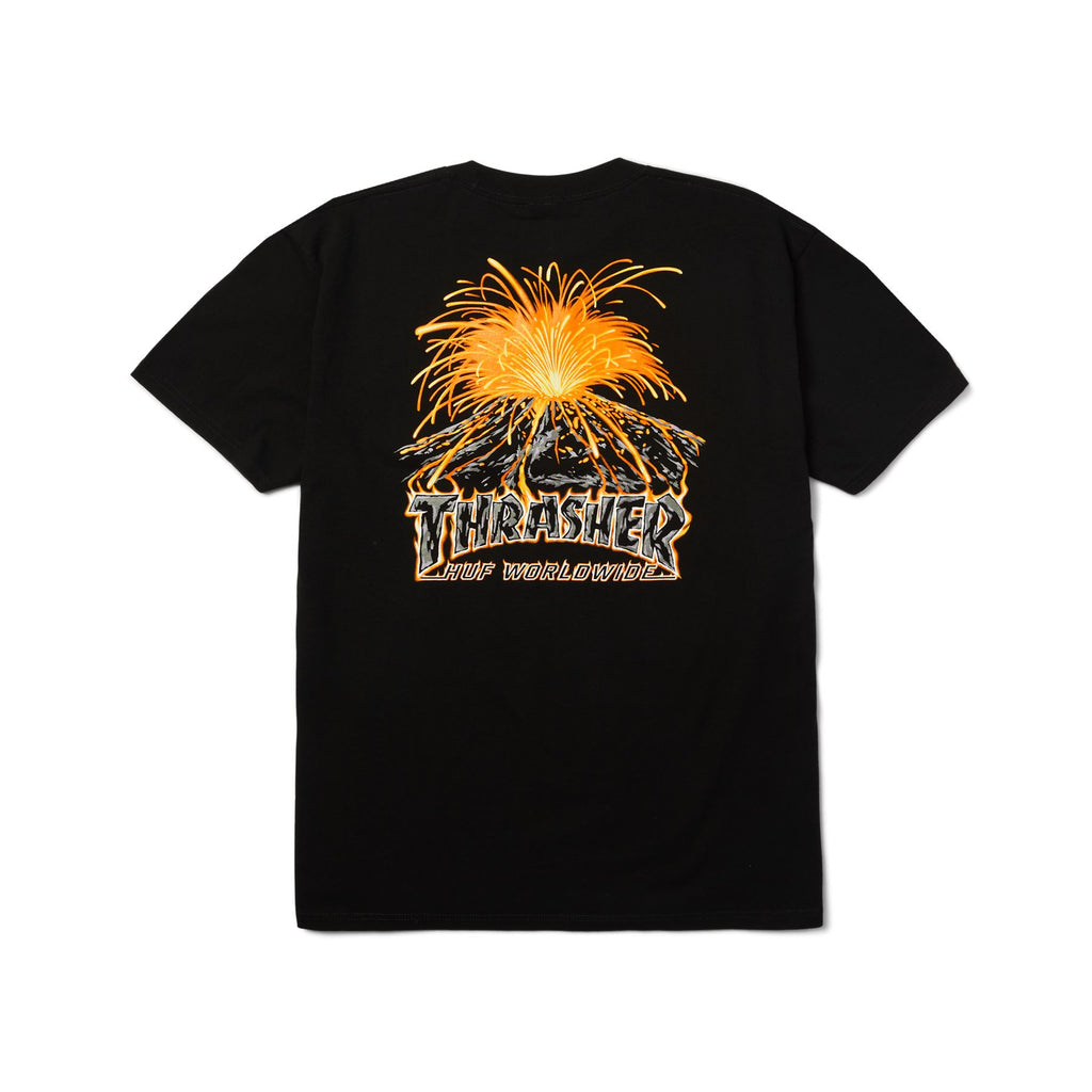 HUF Meltdown SS Tee (Black) - M