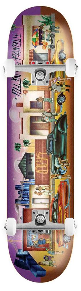 DGK x Hey Ruca 'All In The Family' x Venom Custom Complete Skateboard - 8.1"