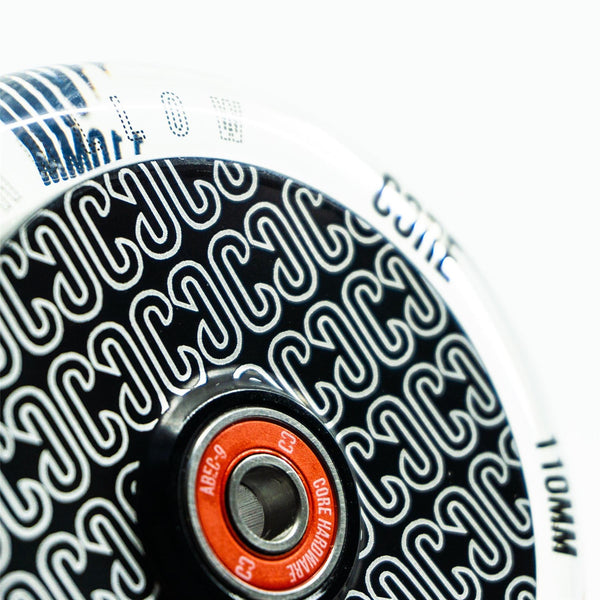CORE Hollow Stunt Scooter Wheel Repeat 110mm - Clear / Black