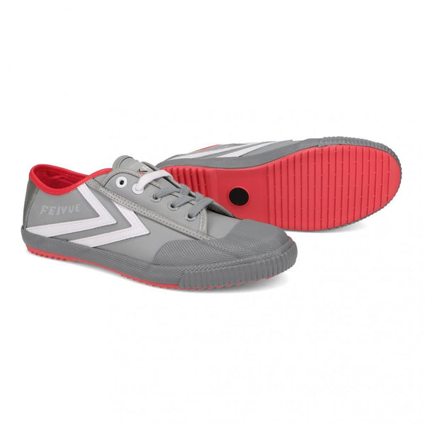 Feiyue Footwear Feiyue X Staple 1920 Martial Arts/Gym/Lifing Shoes - Grey / White Leather
