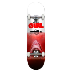 Girl Shark Attack W41 Sean Malto " Complete Skateboard - 8.0"