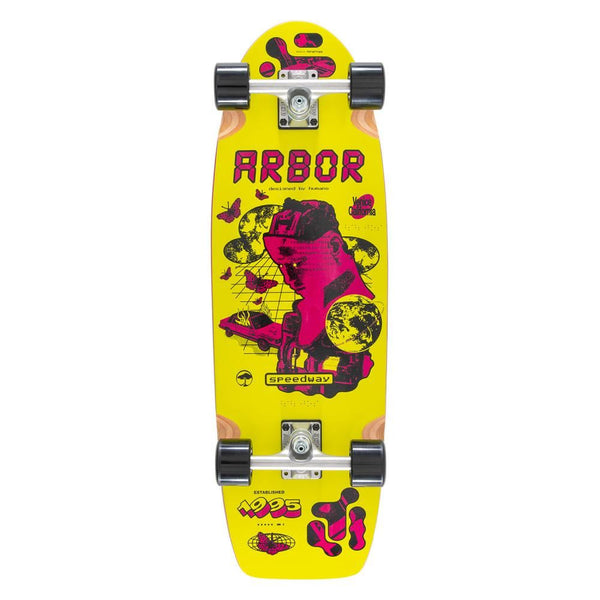 Arbor Cruiser Venice Speedway Glitch Complete Skateboard - 9.625