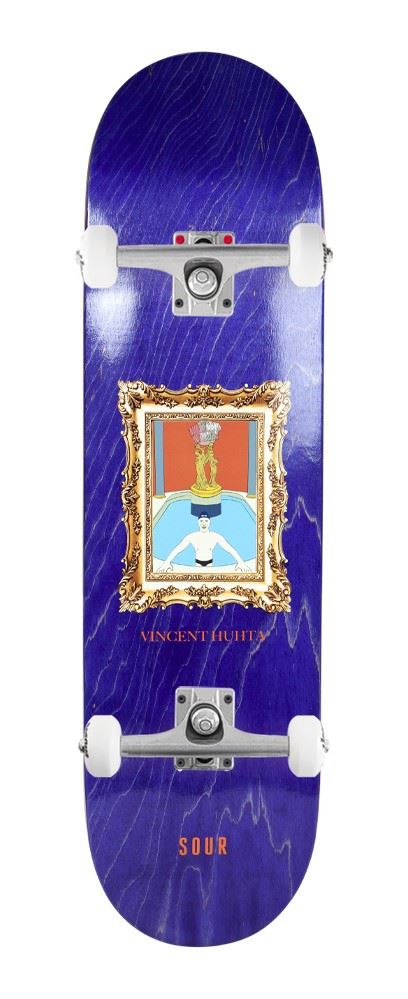 Sour Solution Vincent Huhta 'Pool' x Venom Custom Complete Skateboard - 7.75