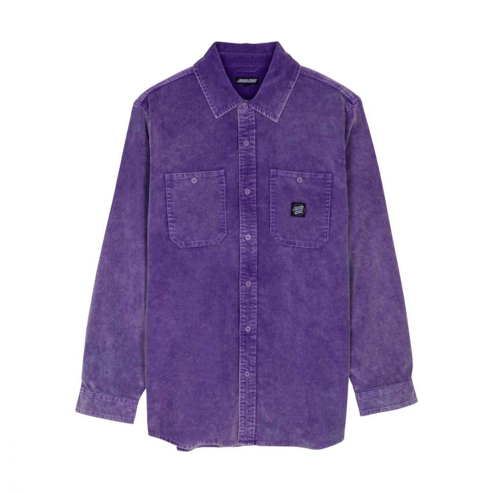 Santa Cruz Shirt Jimi Shirt - Purple Haze - Skatewarehouse.co.uk