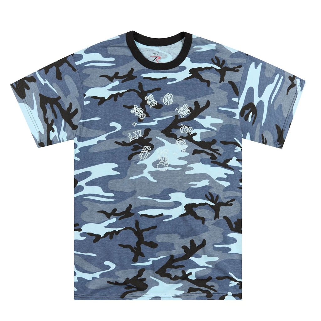 Old E Spiral Tee (Blue Camo)