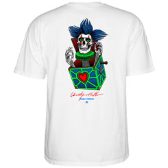 Powell-Peralta Chris Hiett • Skull • Tee • White
