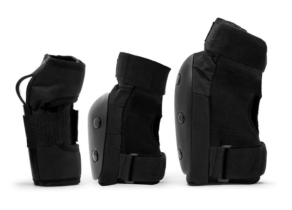 REKD Heavy Duty Triple Pad Set - Black - Skatewarehouse.co.uk