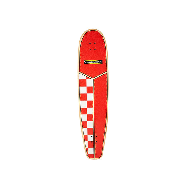 Hamboards - The Huntington Hop - Orange / White Checkers - Deck Only - 45