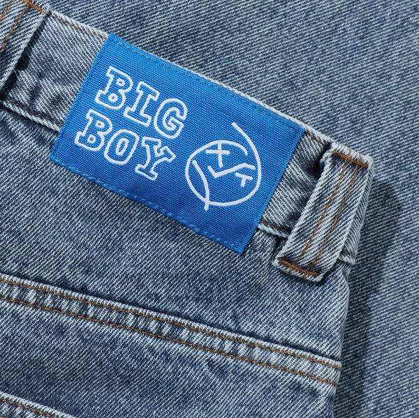 Polar Skate Co Big Boy Pants (Heavy Washed Blue) - XXS
