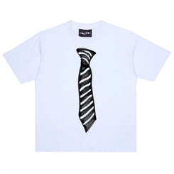 WKND Tie Tee White - Skatewarehouse.co.uk
