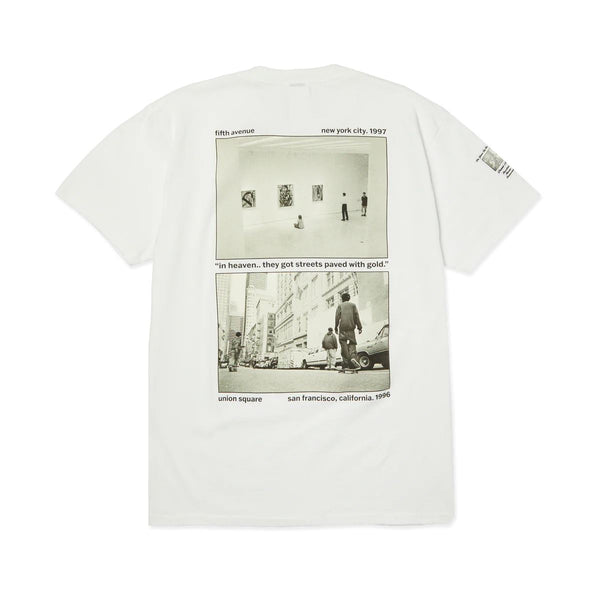 Paved With Gold S / S Tee (White)